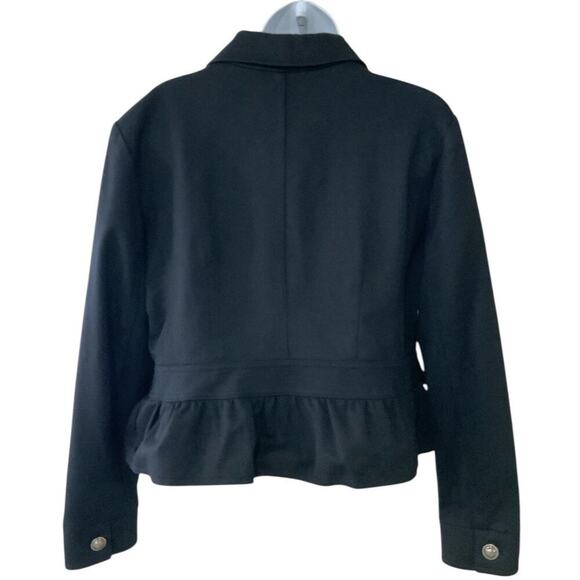 INC International Concepts Suit Jacket Blazer Womens L Full Zip Beaded Formal - Picture 3 of 10